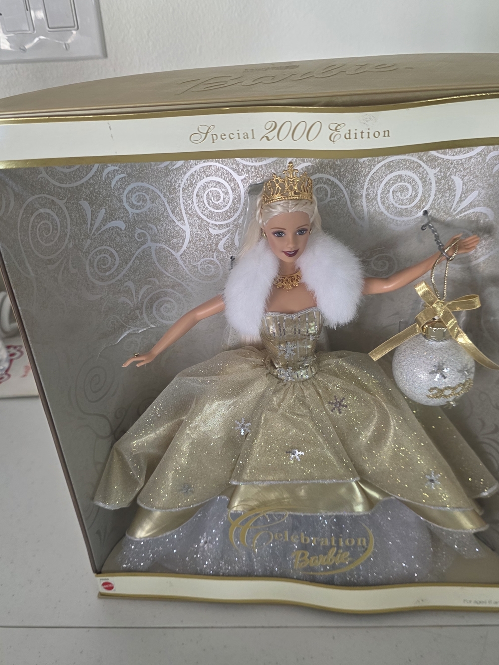 Barbie Gold and White Celebration Doll